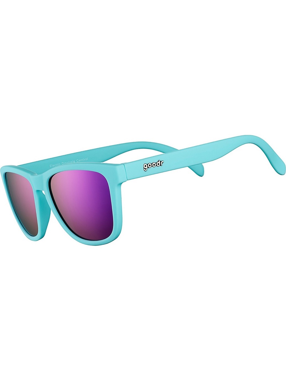Goodr OG Electric Dinotopia Carnival Sunglasses